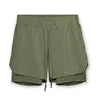 Men’s Gym Shorts, Breathable Fitness Shorts with Inner Pocket