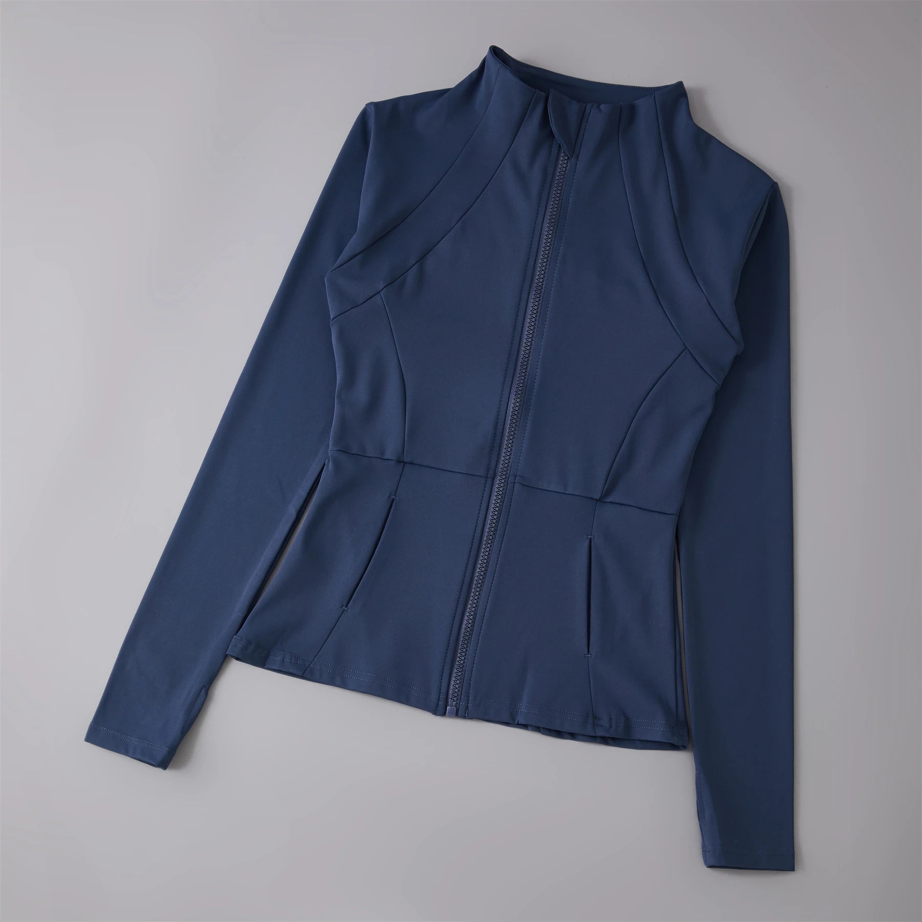 Women’s Activewear Long Sleeve Jacket, Lightweight Running & Workout Windbreaker