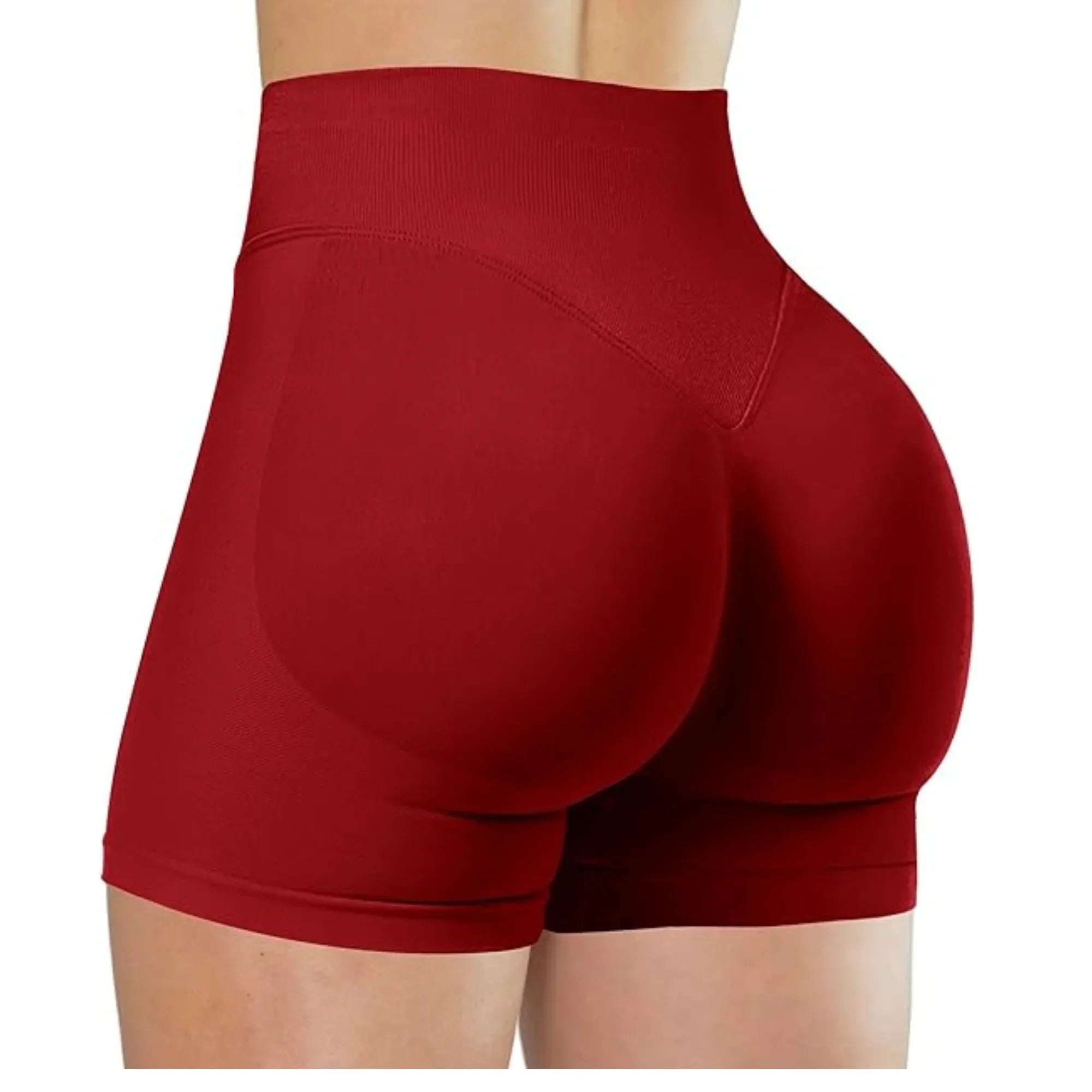 Women’s High-Waist Yoga Shorts, Lightweight Fitness & Running Shorts