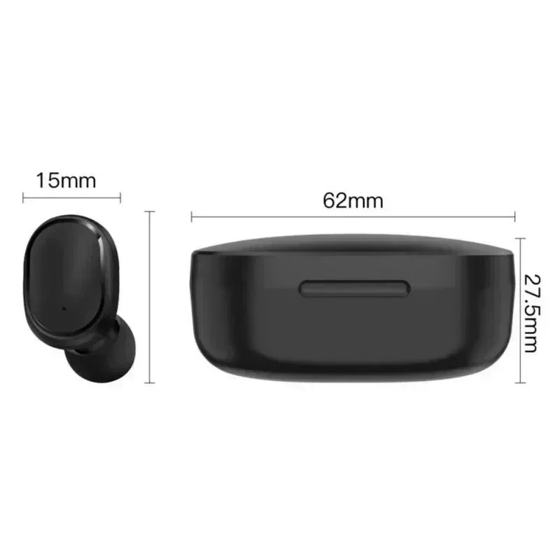 Wireless Bluetooth Earbuds, Earphones with Microphone & Noise Reduction