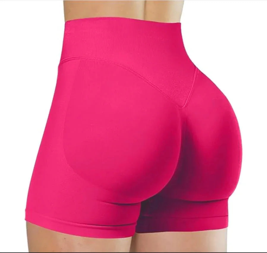Women’s High-Waist Yoga Shorts, Lightweight Fitness & Running Shorts
