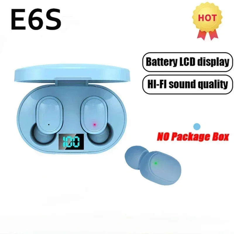 Wireless Bluetooth Earbuds, Earphones with Microphone & Noise Reduction