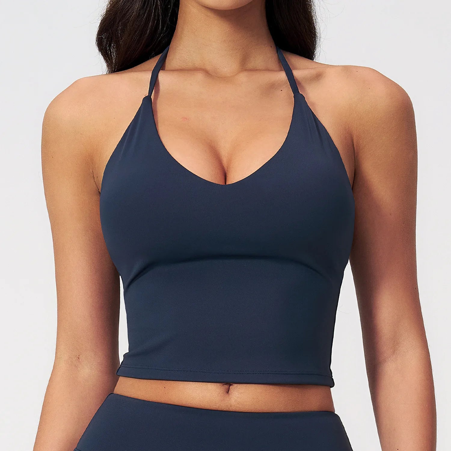Women’s Slim Fit Gym Vest, Built-In Support Fitness & Training Top