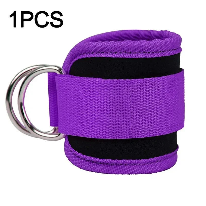 Adjustable Ankle Strap, Padded Cable Machine Cuff for Leg & Glute Training