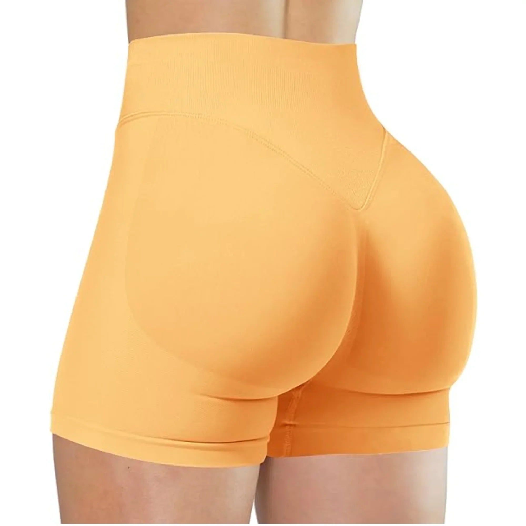 Women’s High-Waist Yoga Shorts, Lightweight Fitness & Running Shorts