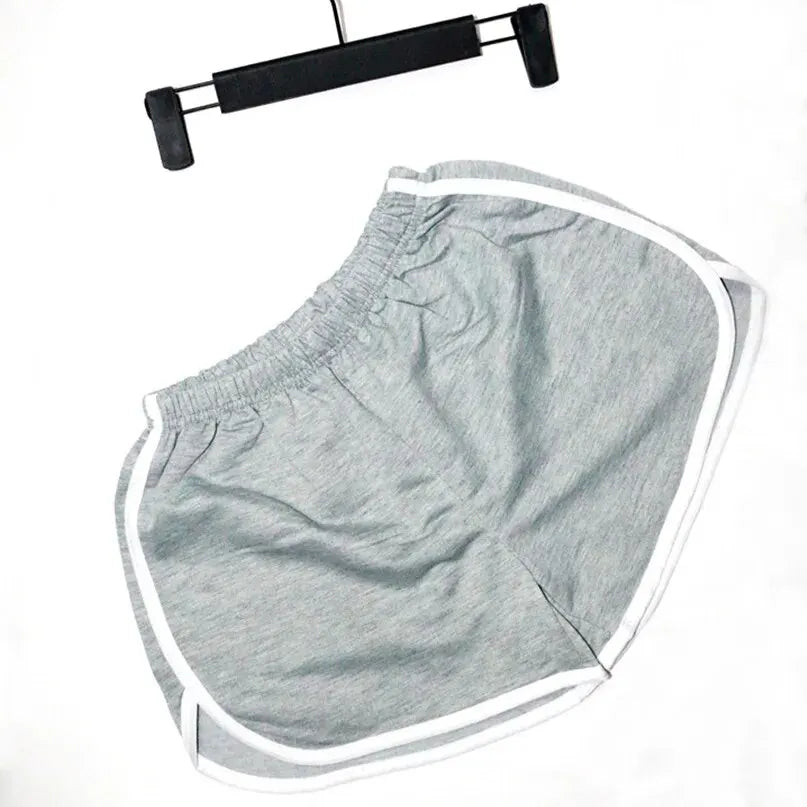 Women’s Elastic Waist Shorts, Lightweight Quick-Dry Running & Fitness Shorts