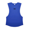 Men’s Cotton Training Vest, Breathable Sleeveless Gym & Workout Tank Top