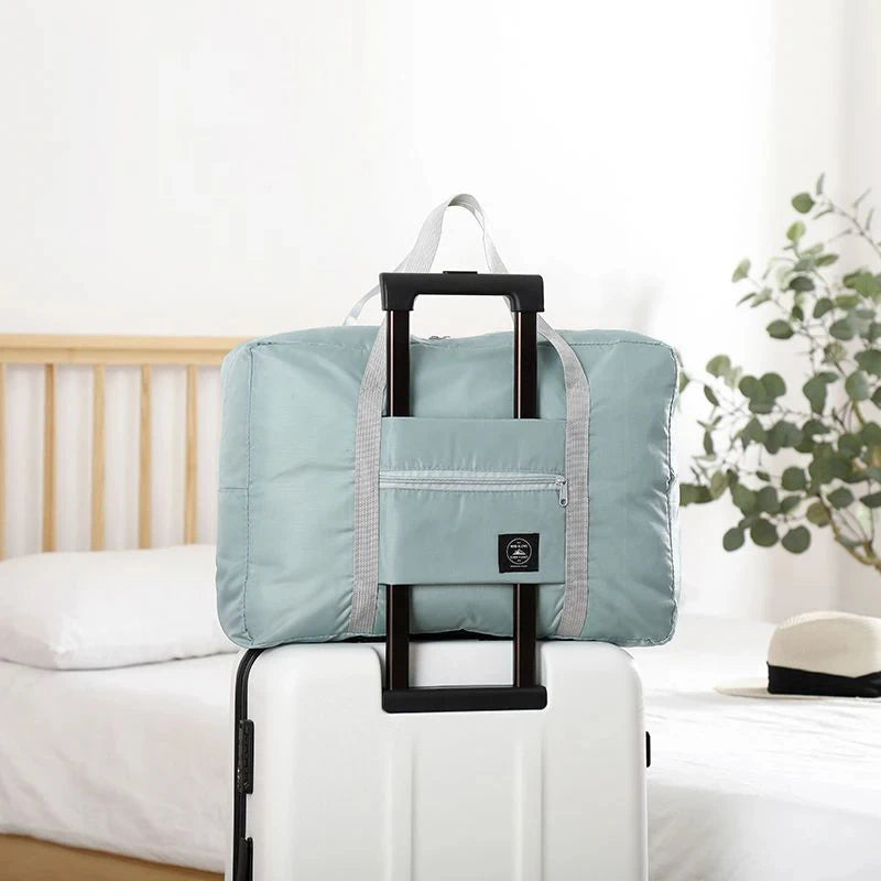 Foldable Travel Duffel Bag, Lightweight Large-Capacity Carry-On For Trips
