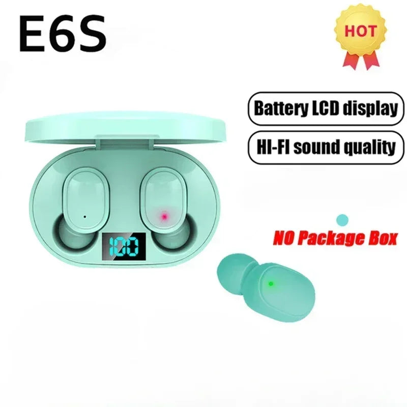 Wireless Bluetooth Earbuds, Earphones with Microphone & Noise Reduction