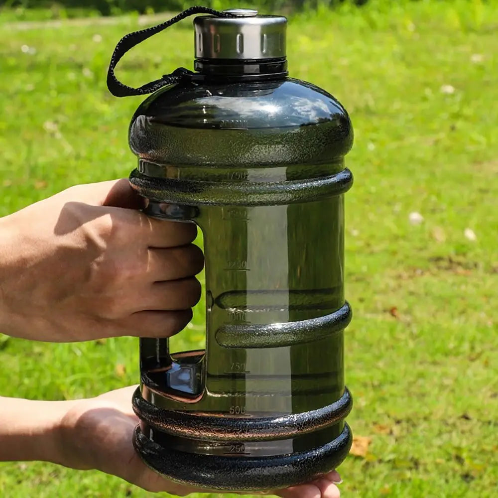2L Sports Water Bottle, Large Capacity Gym & Workout Drink Bottle