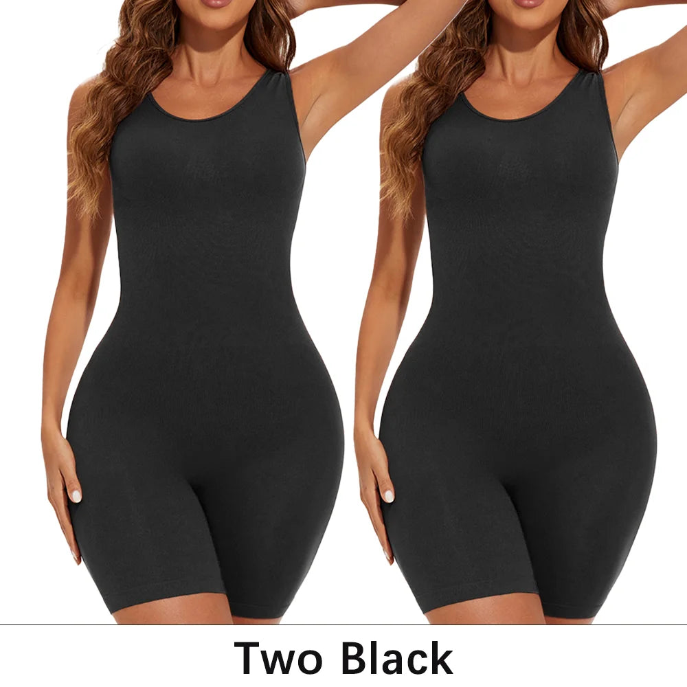Women’s Seamless Shapewear Bodysuit, Full Coverage Sculpting Body Shaper