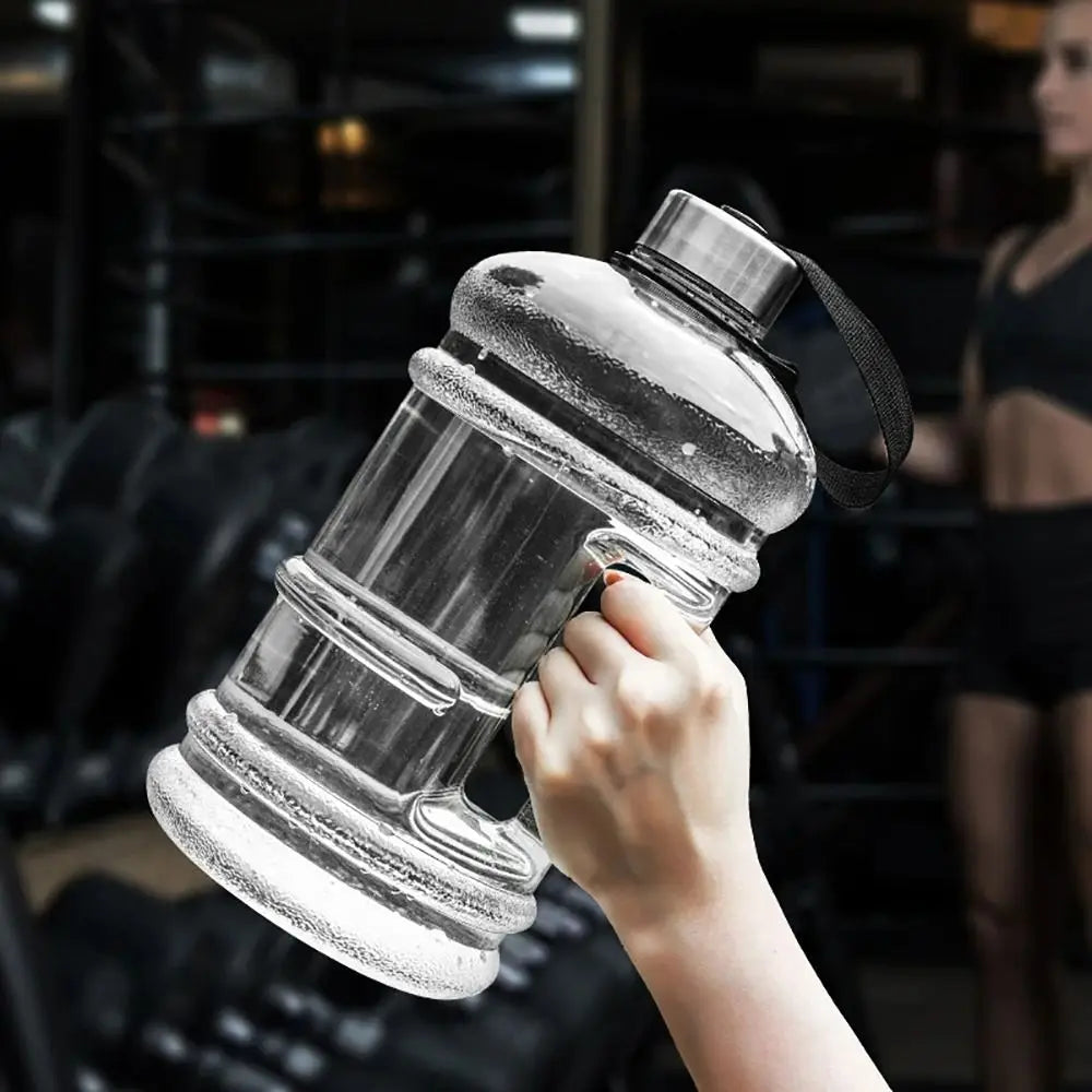 2L Sports Water Bottle, Large Capacity Gym & Workout Drink Bottle