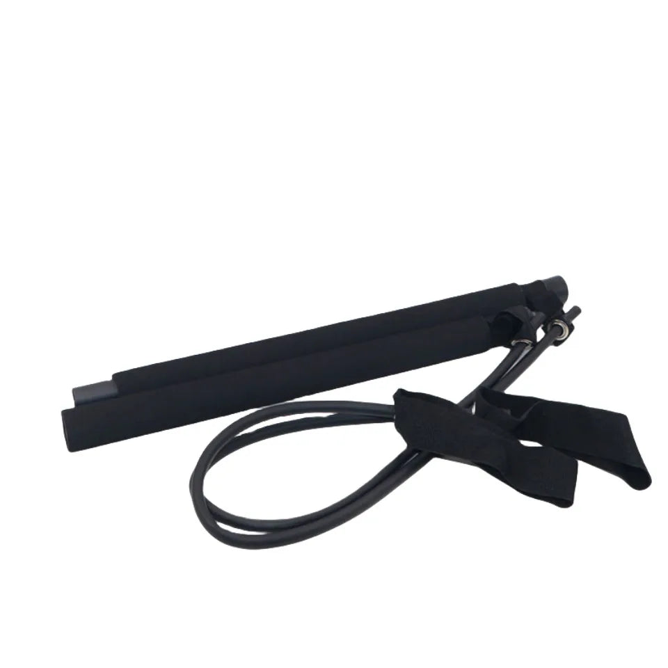 Pilates Bar Kit, Adjustable Fitness Stick with Resistance Bands
