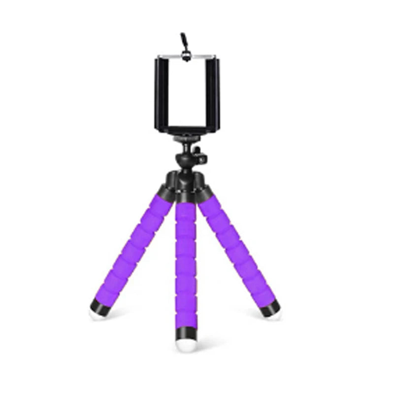 Flexible Phone Tripod, Mini Smartphone Stand with Adjustable Grip