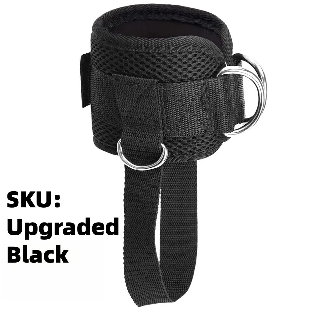 Adjustable Ankle Strap, Padded Cable Machine Cuff for Leg & Glute Training