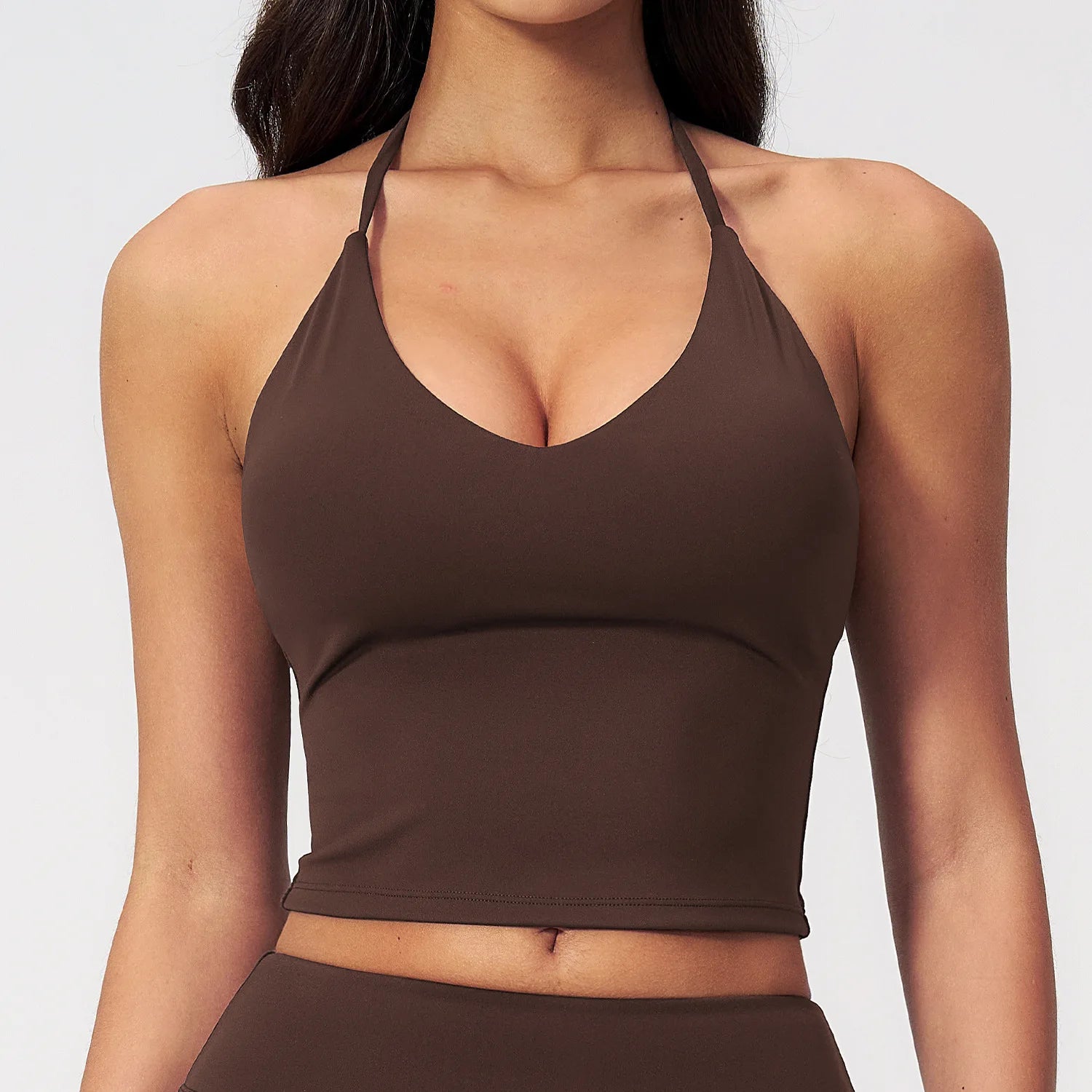 Women’s Slim Fit Gym Vest, Built-In Support Fitness & Training Top
