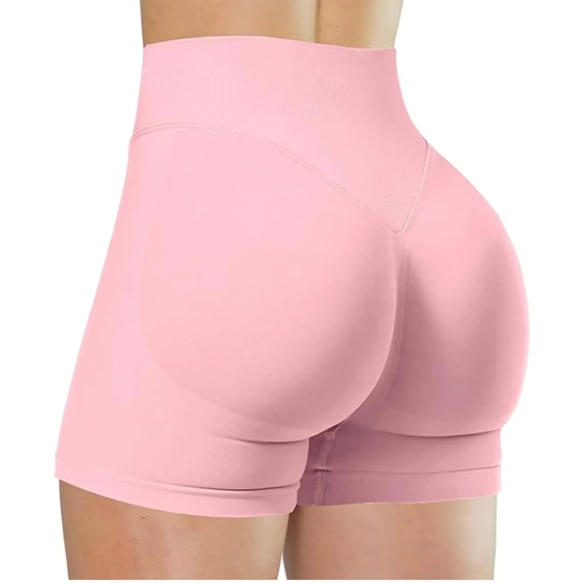 Women’s High-Waist Yoga Shorts, Lightweight Fitness & Running Shorts