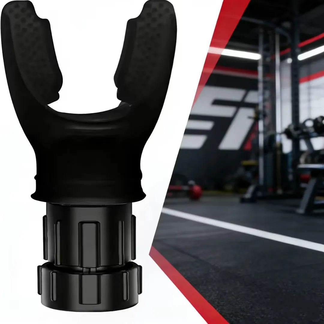 Portable Breathing Trainer, Adjustable Resistance Device for Fitness & Endurance Training