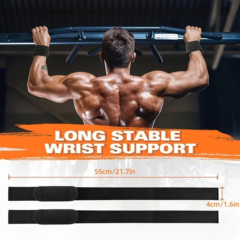 Weightlifting Wrist Straps, Durable Gym Straps For Strength Training