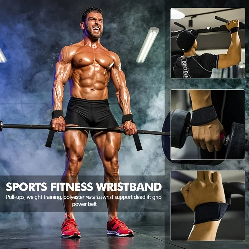 Weightlifting Wrist Straps, Durable Gym Straps For Strength Training