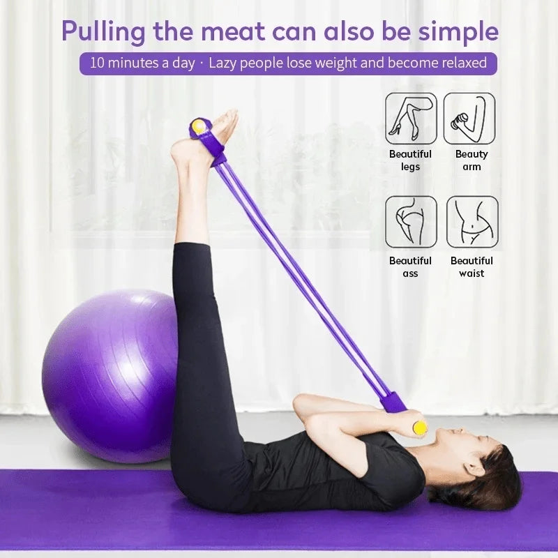 Home Gym Resistance Band Set, Strength Training & Core Workout Equipment