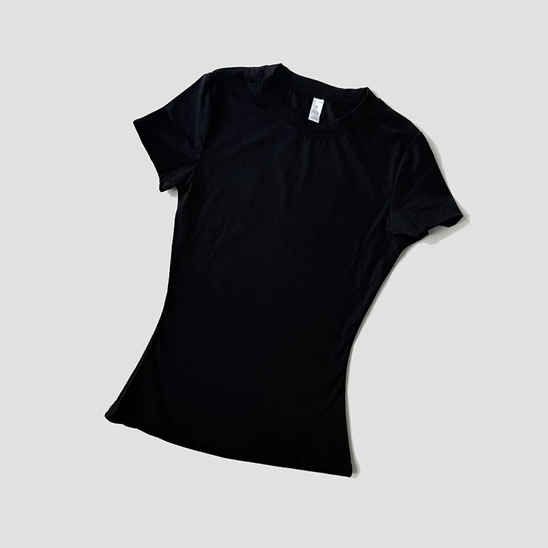 Women’s Seamless Yoga Top, Short Sleeve Fitness & Training T-Shirt