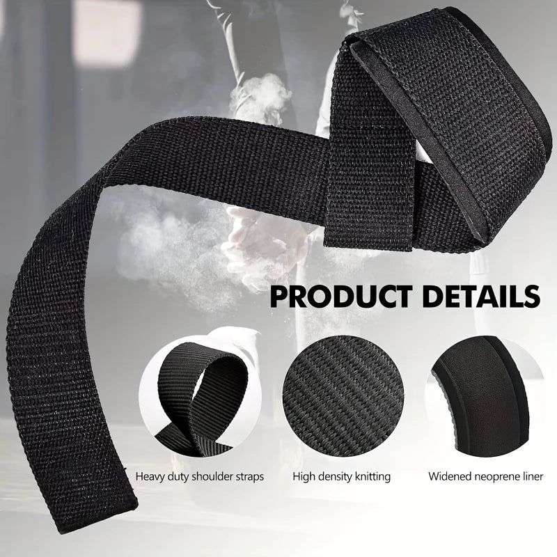 Weightlifting Wrist Straps, Durable Gym Straps For Strength Training
