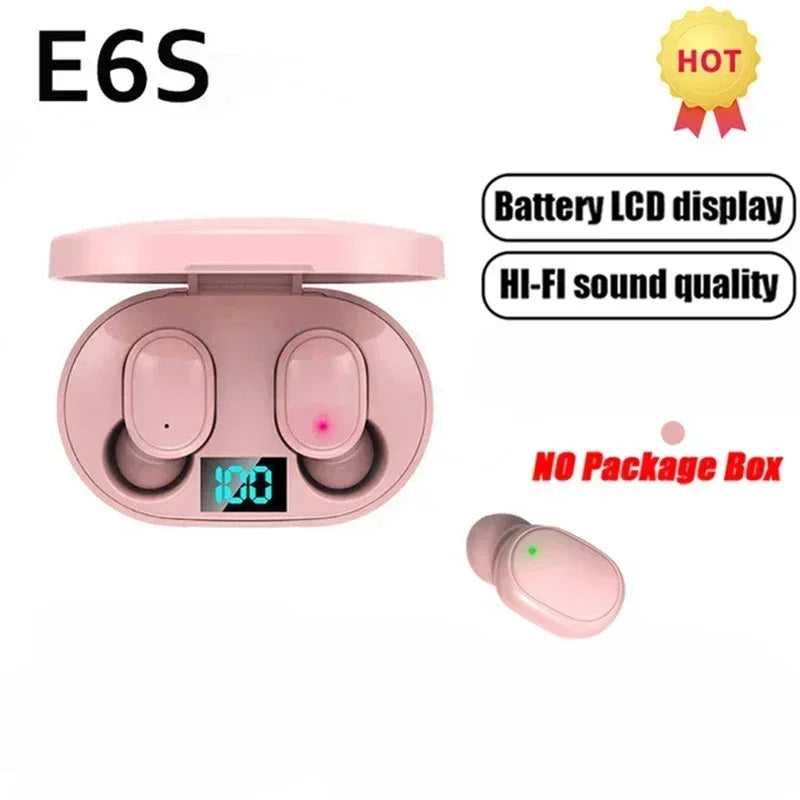Wireless Bluetooth Earbuds, Earphones with Microphone & Noise Reduction