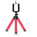 Flexible Phone Tripod, Mini Smartphone Stand with Adjustable Grip