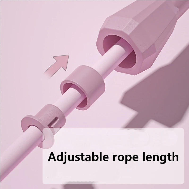 Adjustable Speed Skipping Rope, Portable Fitness Jump Rope for All Levels's Gym