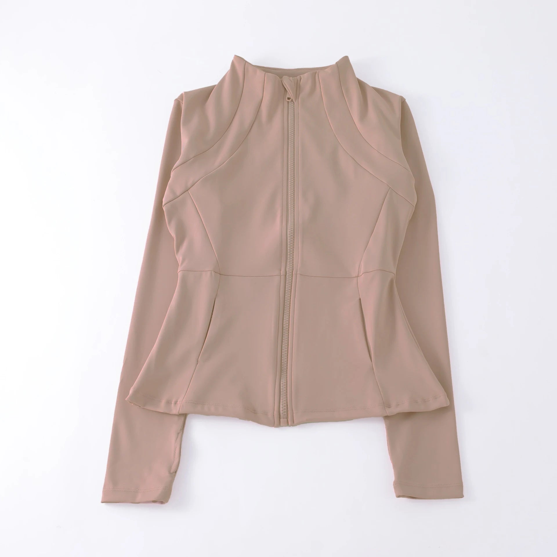 Women’s Activewear Long Sleeve Jacket, Lightweight Running & Workout Windbreaker