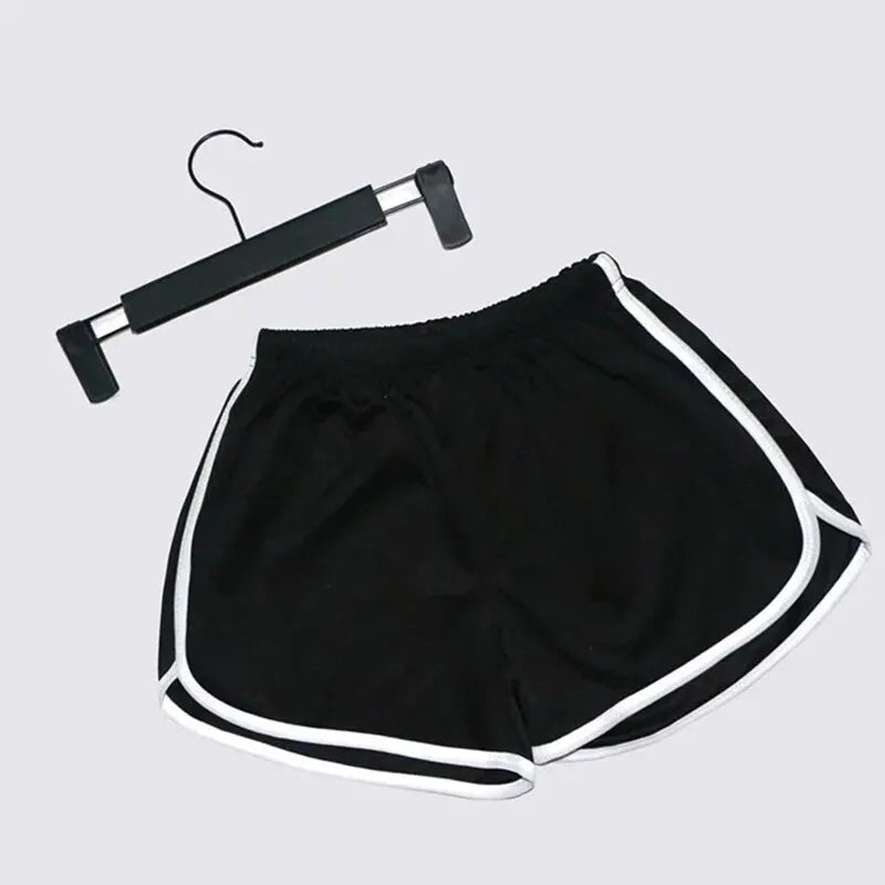 Women’s Elastic Waist Shorts, Lightweight Quick-Dry Running & Fitness Shorts