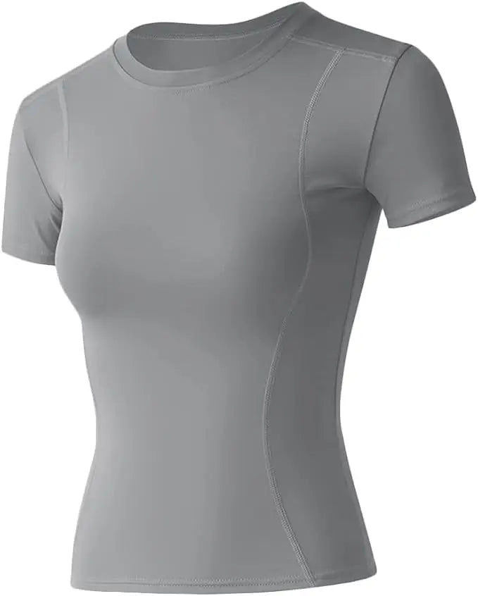 Women’s Workout T-Shirt, Short Sleeve Activewear Top