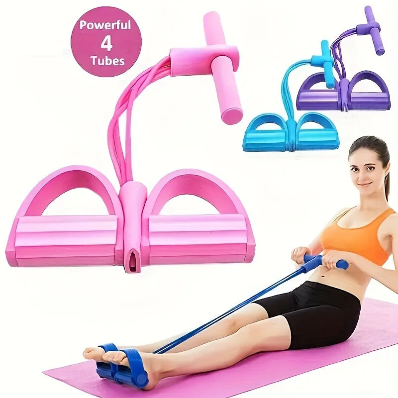 Home Gym Resistance Band Set, Strength Training & Core Workout Equipment