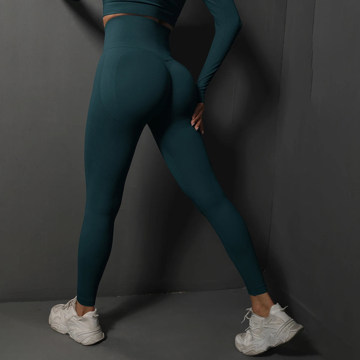 Women’s Seamless Gym Leggings, High-Waist Sculpting Fitness & Yoga Leggings