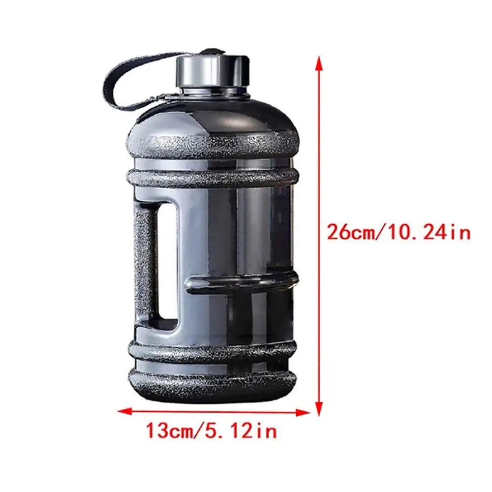 2L Sports Water Bottle, Large Capacity Gym & Workout Drink Bottle