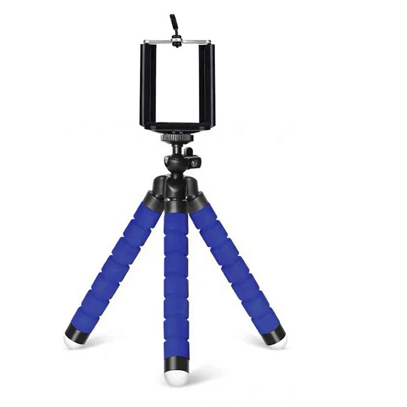 Flexible Phone Tripod, Mini Smartphone Stand with Adjustable Grip