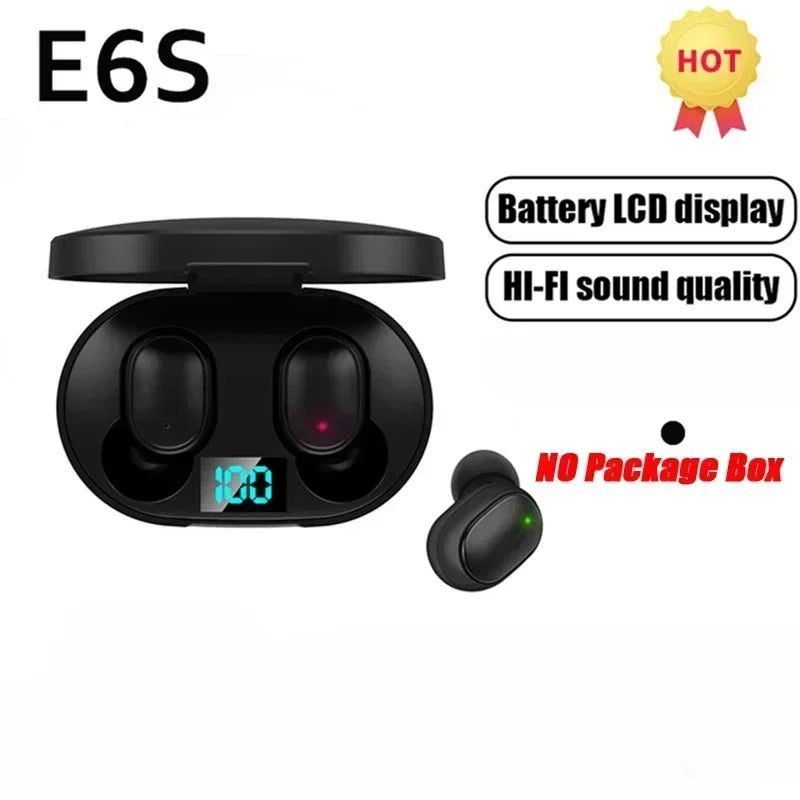 Wireless Bluetooth Earbuds, Earphones with Microphone & Noise Reduction