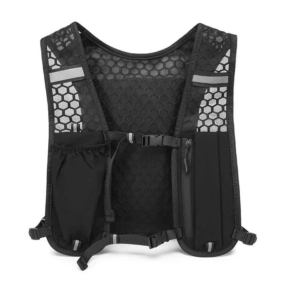 Running Hydration Vest, Lightweight Water-Resistant Backpack for Running & Hiking