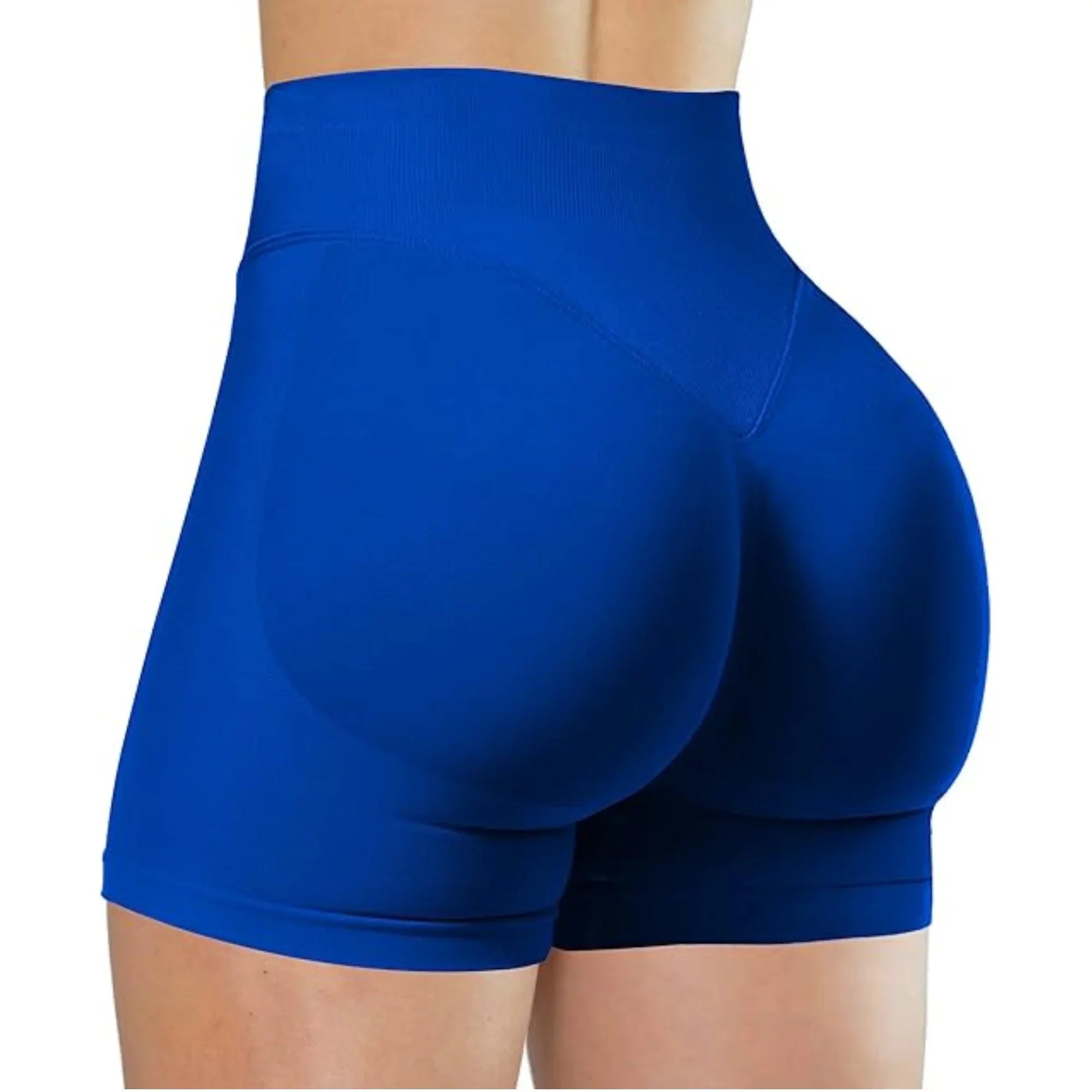 Women’s High-Waist Yoga Shorts, Lightweight Fitness & Running Shorts