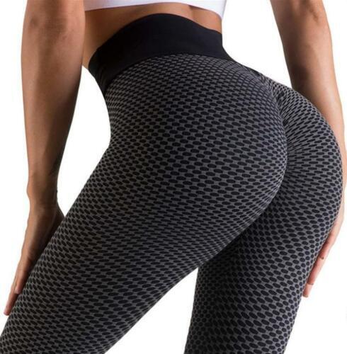 Women Anti-Cellulite Yoga Gym Pants Push up Tik Tok Leggings Bum Butt Lift Sport